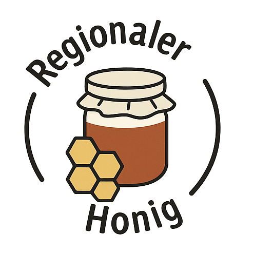 Regionaler Honig Badge